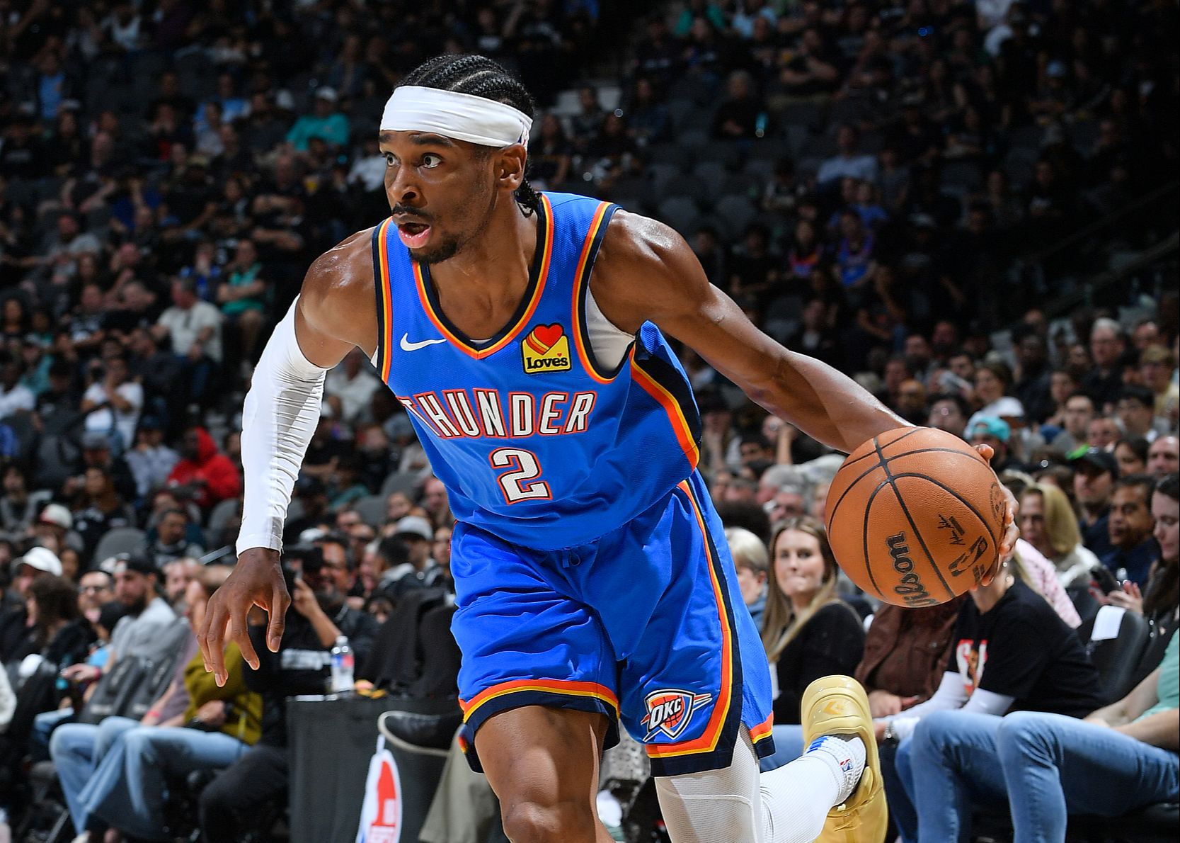 SGA目前8场三节打卡，7次欠缺30分钟砍30+领跑联盟